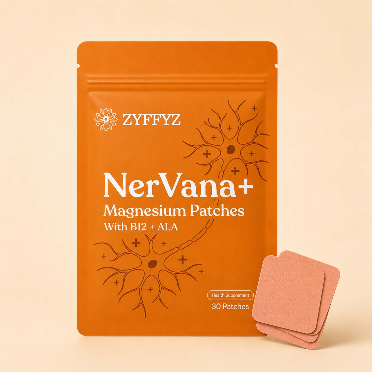 NerVana+® Nerve Relief Magnesium Patches