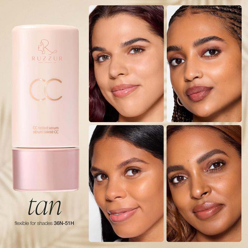 CC tinted serum +SPF 30 summer glow duo