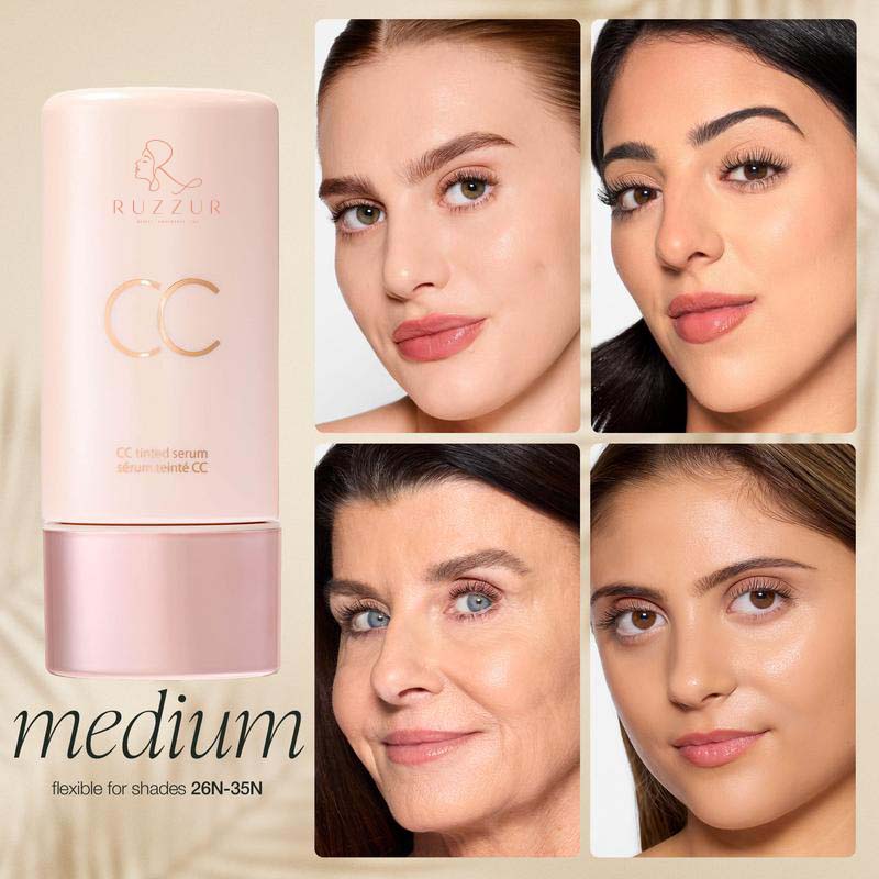 CC tinted serum +SPF 30 summer glow duo
