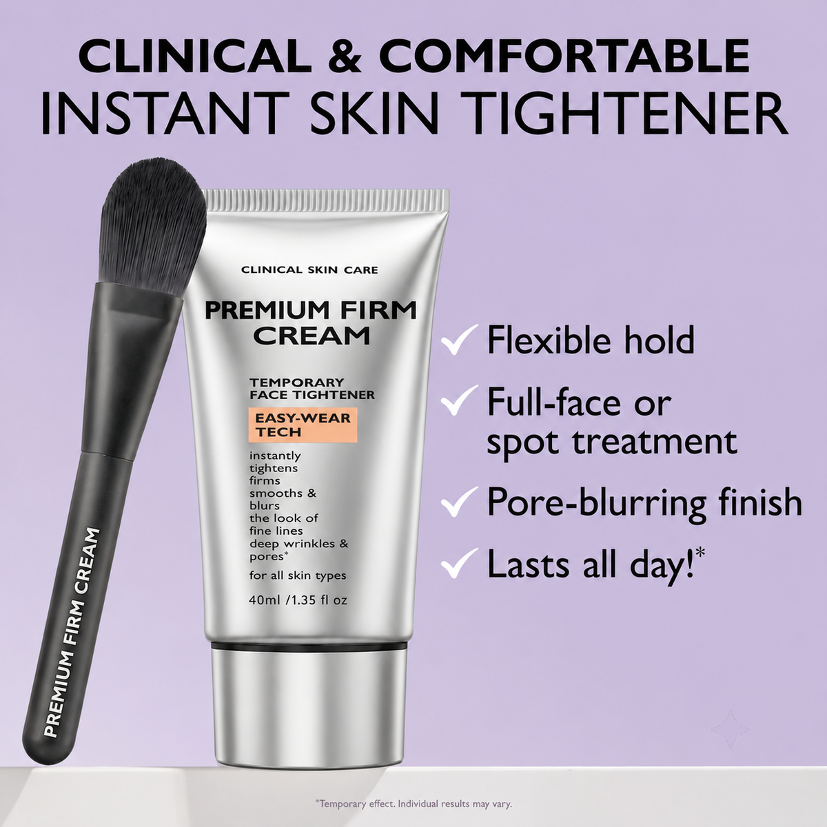 Instant Face Provisional Eye Tightener Lightweight Comfort Formula