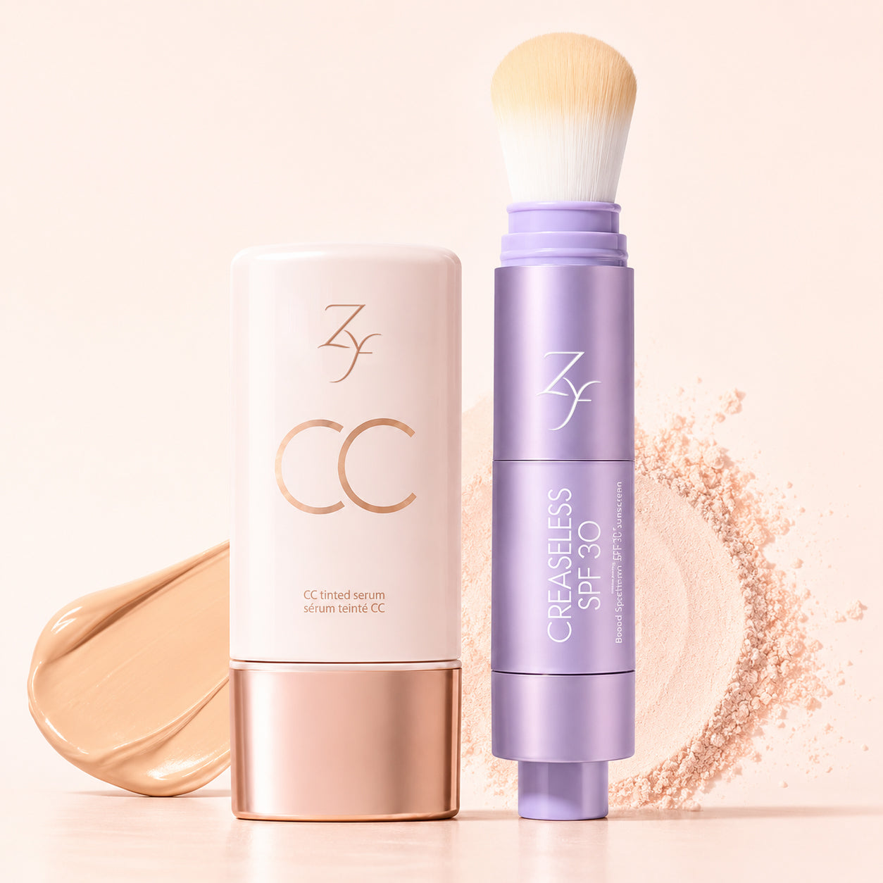 CC tinted serum +SPF 30 summer glow duo