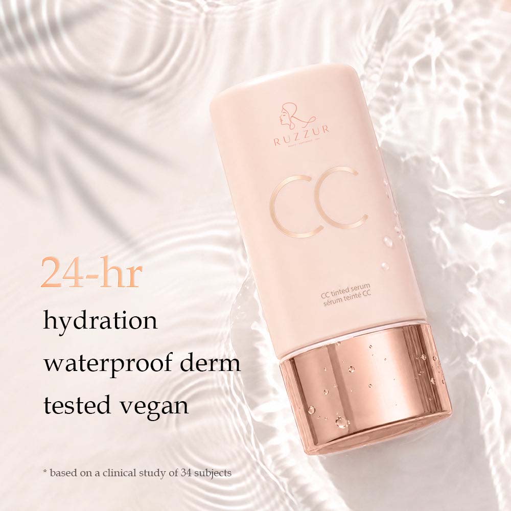 CC tinted serum +SPF 30 summer glow duo