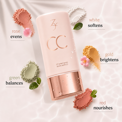 CC tinted serum +SPF 30 summer glow duo
