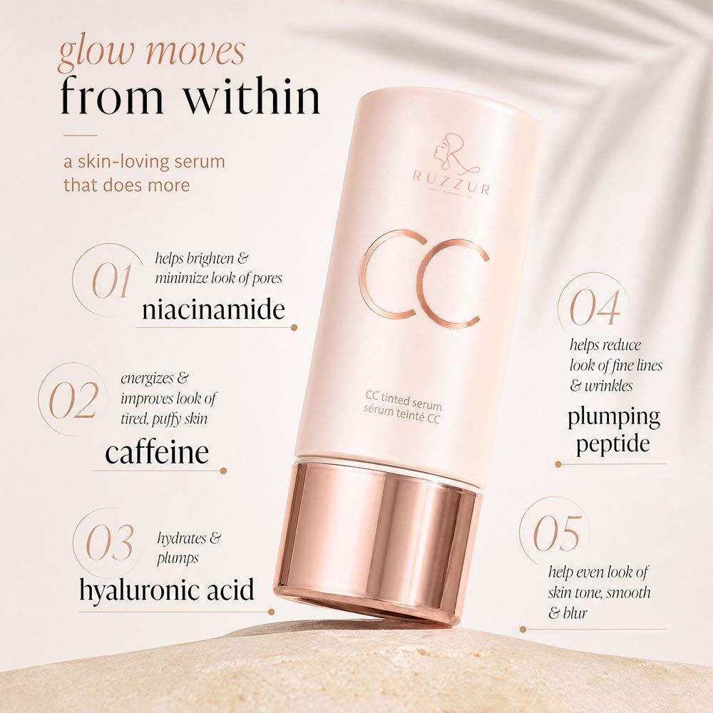 CC tinted serum +SPF 30 summer glow duo