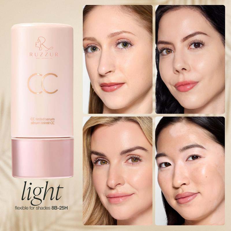 CC tinted serum +SPF 30 summer glow duo