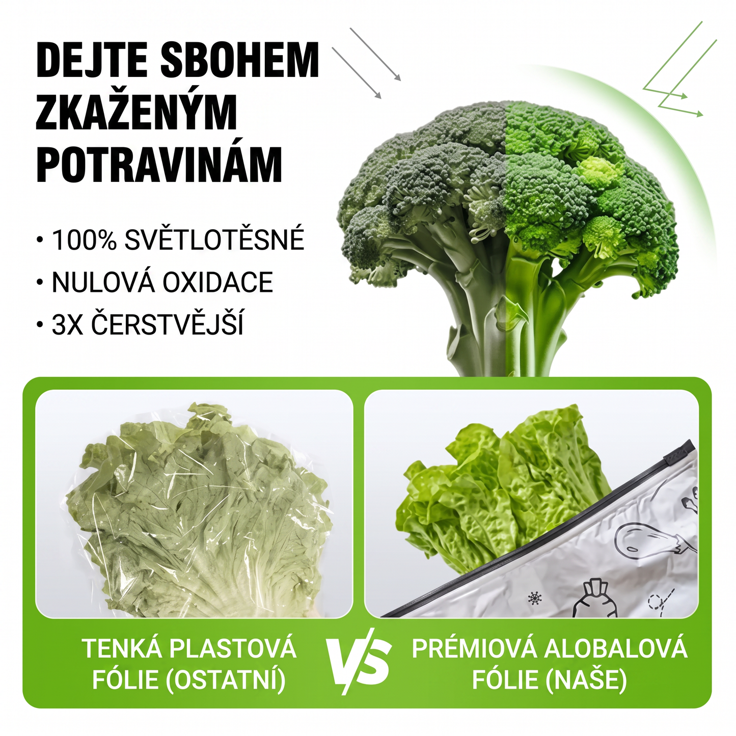 PKNEW® 🥬 Chytré pratelné hliníkové úložné sáčky (3 velikosti) 🍇 — S robustním zipem a snadno označitelným povrchem pro organizované skladování v lednici, mrazáku a spíži ♻️
