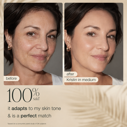 Zyffyz Summer Skin Essentials Set — CC Serum + Solid SPF 30 Sunscreen Brush