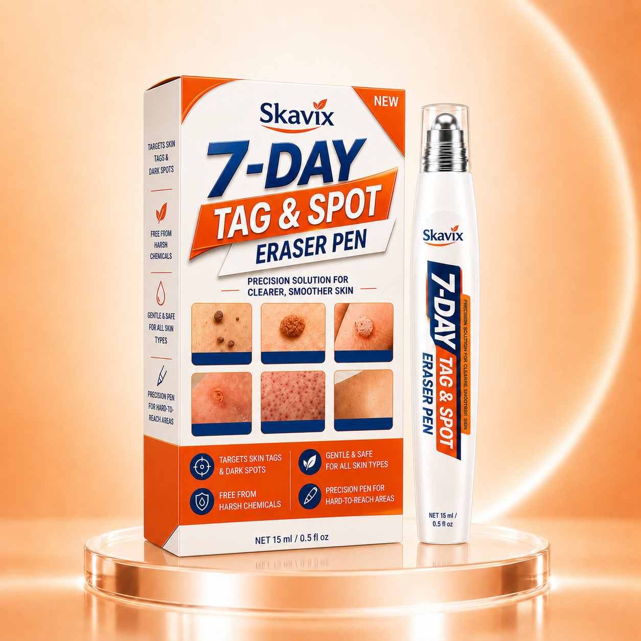 Zyffyz® 7-Day Skin Tag & Spot Precision Rollerball Pen