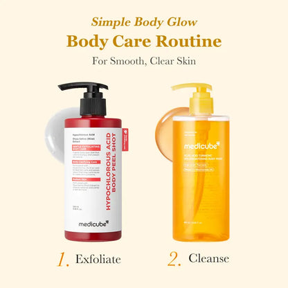 Say Goodbye to Rough, Dull Skin – 5-Step Korean Body Glow System💧