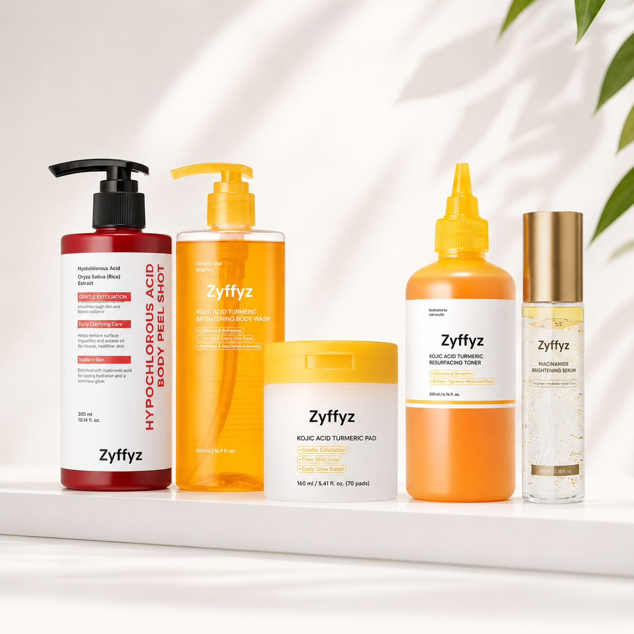 5-Step: Complete Body Glow Routine