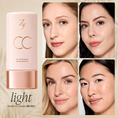 CC tinted serum +SPF 30 summer glow duo